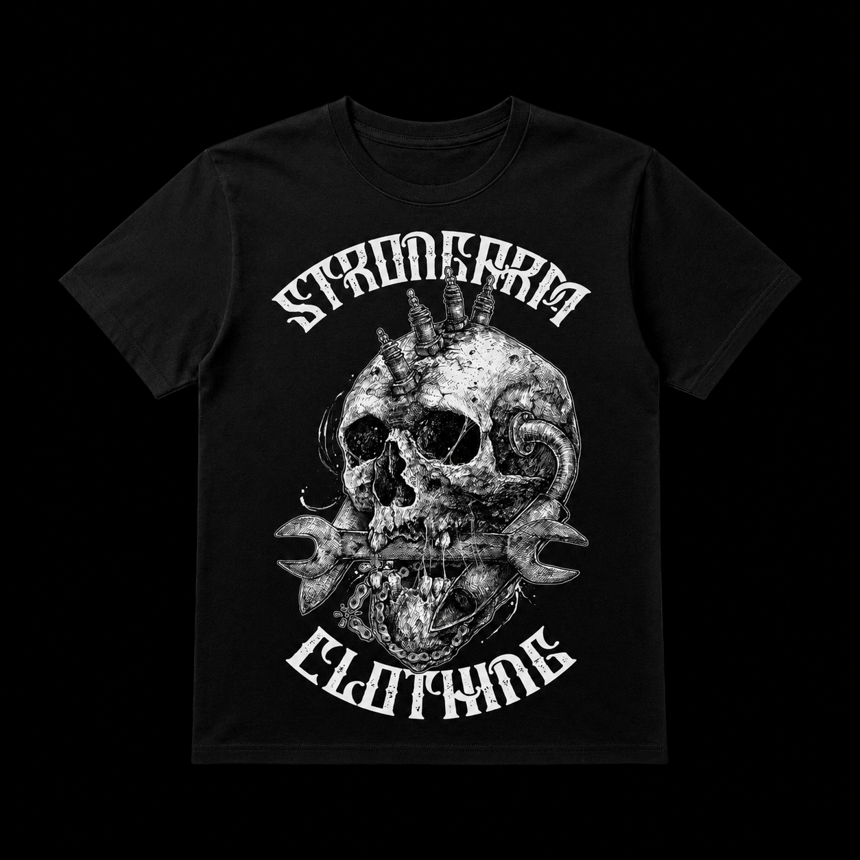 SC Spark Plug Skull